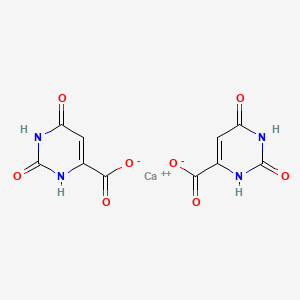 Chemical structure of Calcium orotate