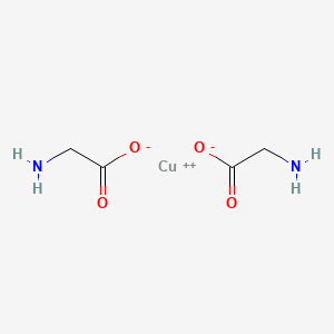 Chemical structure of Cupric Glycinate