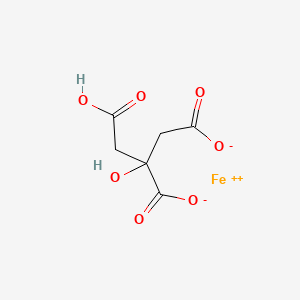 Chemical structure of Ferrous Citrate