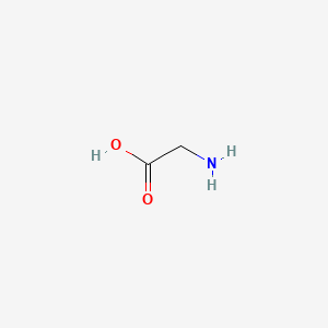 Chemical structure of Glycine