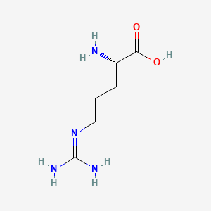 Chemical structure of Arginine