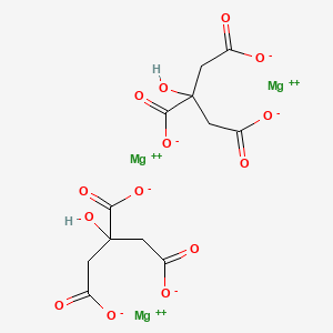 Chemical structure of Magnesium Citrate