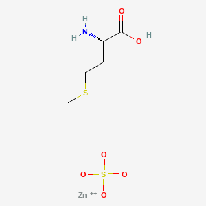 Chemical structure of Zinc methionine sulfate