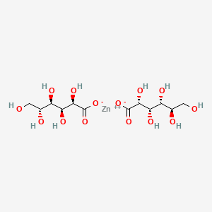 Chemical structure of Zinc Gluconate