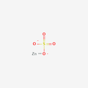 Chemical structure of Zinc Sulfate
