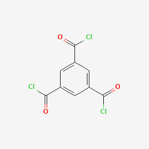 Chemical structure of Trimesoyl chloride