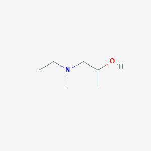 Chemical structure of 1-[Ethyl(methyl)amino]propan-2-ol