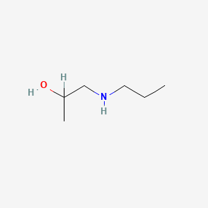 Chemical structure of 1-(Propylamino)propan-2-ol