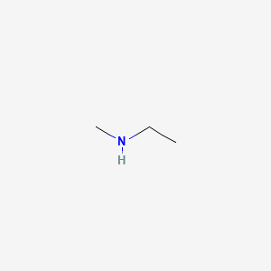 Chemical structure of N-Methylethylamine