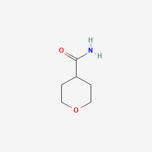 Chemical structure of Oxane-4-carboxamide