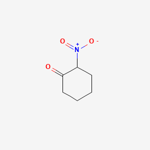 Chemical structure of 2-Nitrocyclohexan-1-one