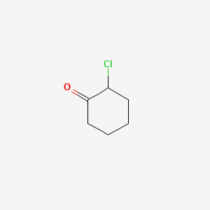 Chemical structure of 2-Chlorocyclohexanone