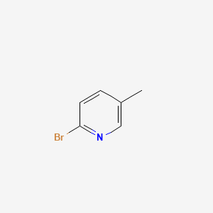 Chemical structure of 2-Bromo-5-methylpyridine