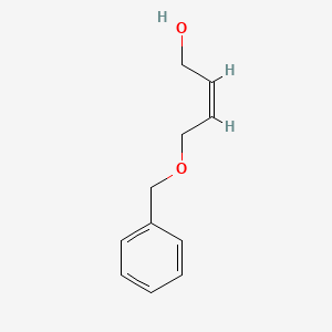 Chemical structure of cis-4-Benzyloxy-2-buten-1-ol