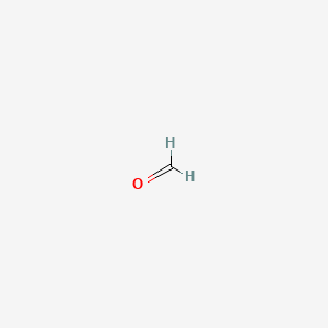 Chemical structure of Formaldehyde