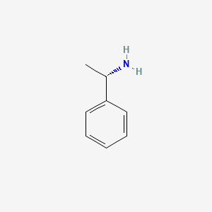 Chemical structure of 1-Phenethylamine, (-)-