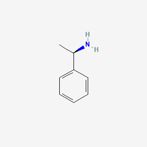 Chemical structure of 1-Phenethylamine, (+)-