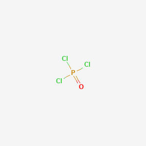 Chemical structure of Phosphorus oxychloride