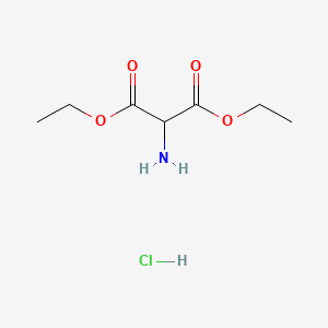 Chemical structure of Diethyl aminomalonate hydrochloride
