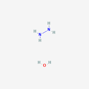 Chemical structure of Hydrazine hydrate