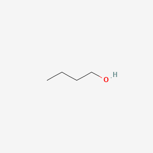 Chemical structure of 1-Butanol