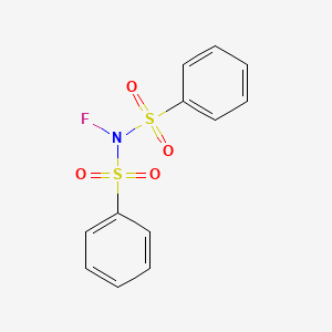 Chemical structure of N-Fluorobenzenesulfonimide