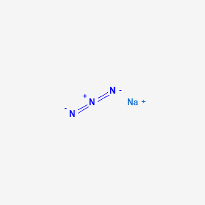 Chemical structure of Sodium Azide