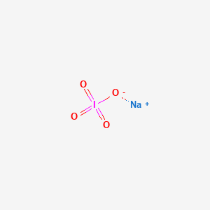 Chemical structure of Sodium periodate