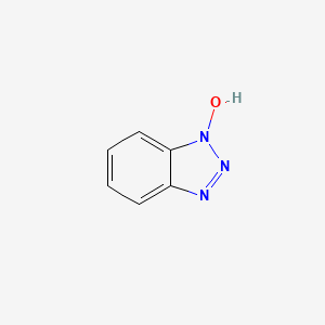 Chemical structure of 1-Hydroxybenzotriazole
