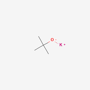 Chemical structure of Potassium tert-butylate
