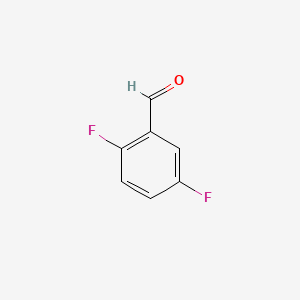 Chemical structure of 2,5-Difluorobenzaldehyde