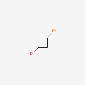 Chemical structure of 3-Bromocyclobutanone