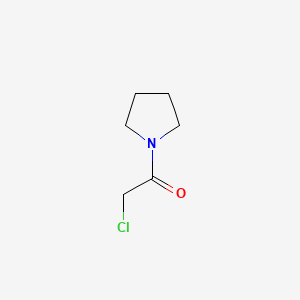 Chemical structure of 1-(Chloroacetyl)pyrrolidine
