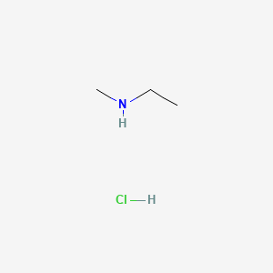Chemical structure of Ethanamine, N-methyl-, hydrochloride (1:1)