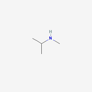 Chemical structure of N-Methylisopropylamine