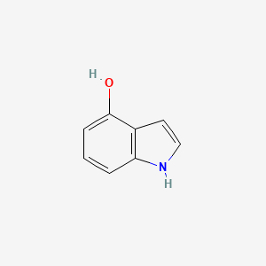 Chemical structure of 4-Hydroxyindole