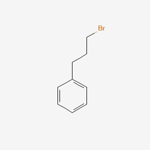 Chemical structure of (3-Bromopropyl)benzene