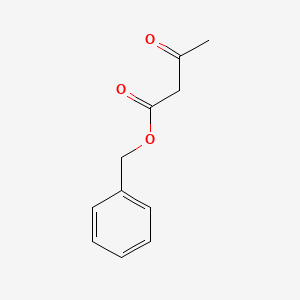 Chemical structure of Benzyl acetoacetate