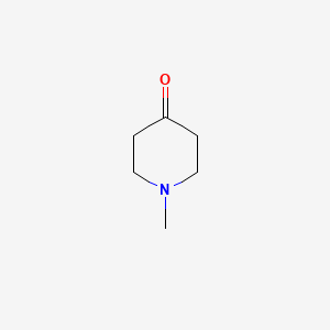 Chemical structure of 1-Methyl-4-piperidone