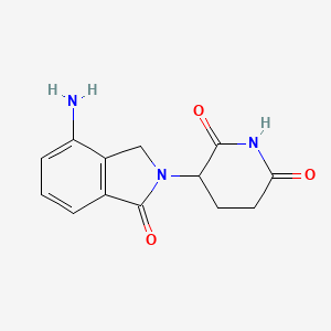 Chemical structure of Lenalidomide