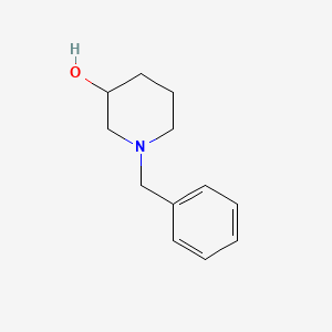 Chemical structure of 1-Benzylpiperidin-3-ol