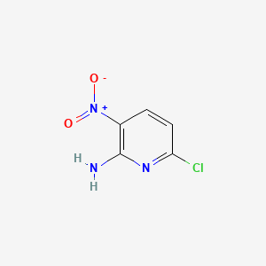 Chemical structure of 6-Chloro-3-nitropyridin-2-ylamine