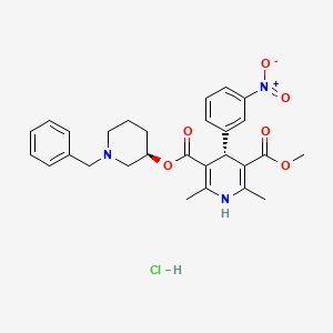 Chemical structure of Benidipine Hydrochloride