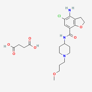 Chemical structure of Prucalopride Succinate