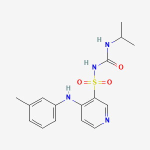 Chemical structure of Torasemide