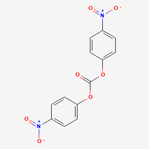 Chemical structure of Bis(4-nitrophenyl) carbonate