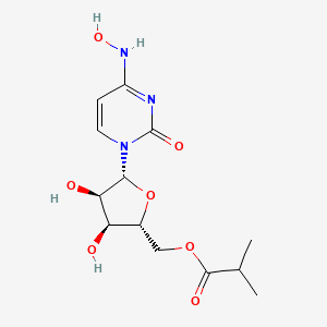 Chemical structure of Molnupiravir