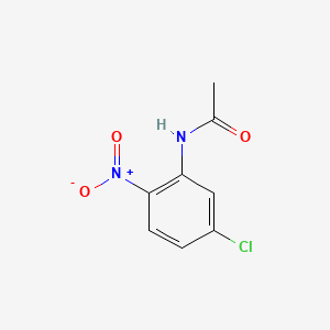 Chemical structure of n-(5-Chloro-2-nitrophenyl)acetamide