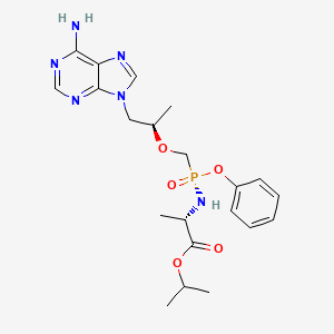 Chemical structure of Tenofovir Alafenamide