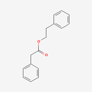 Chemical structure of Phenethyl phenylacetate